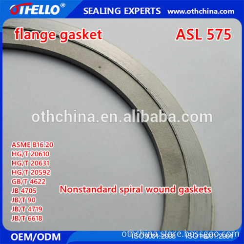 OTHELLO flange metal spiral wound gasket SS304 SS316L